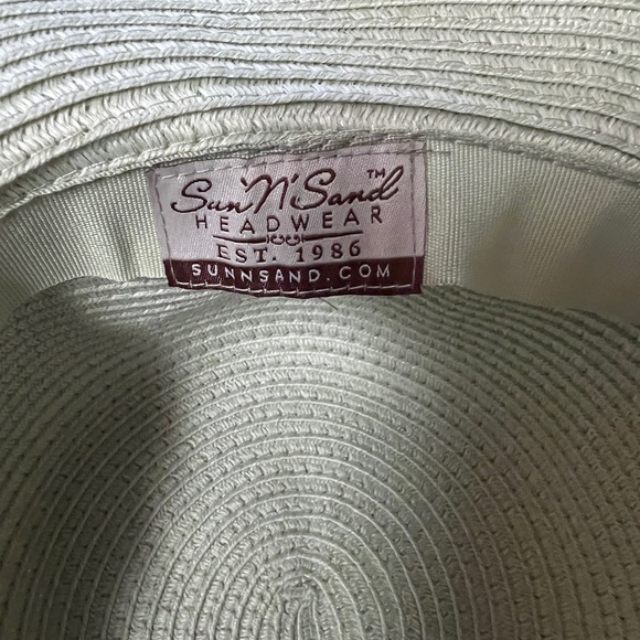 Sun'n'Sand Headwear Women's Sun Summer Beach Khaki Green Panama Hat - Picture 5 of 5